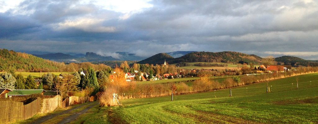 Papstdorf in der Sächsischen Schweiz - wunderschön zum Wandern und Entspannen!